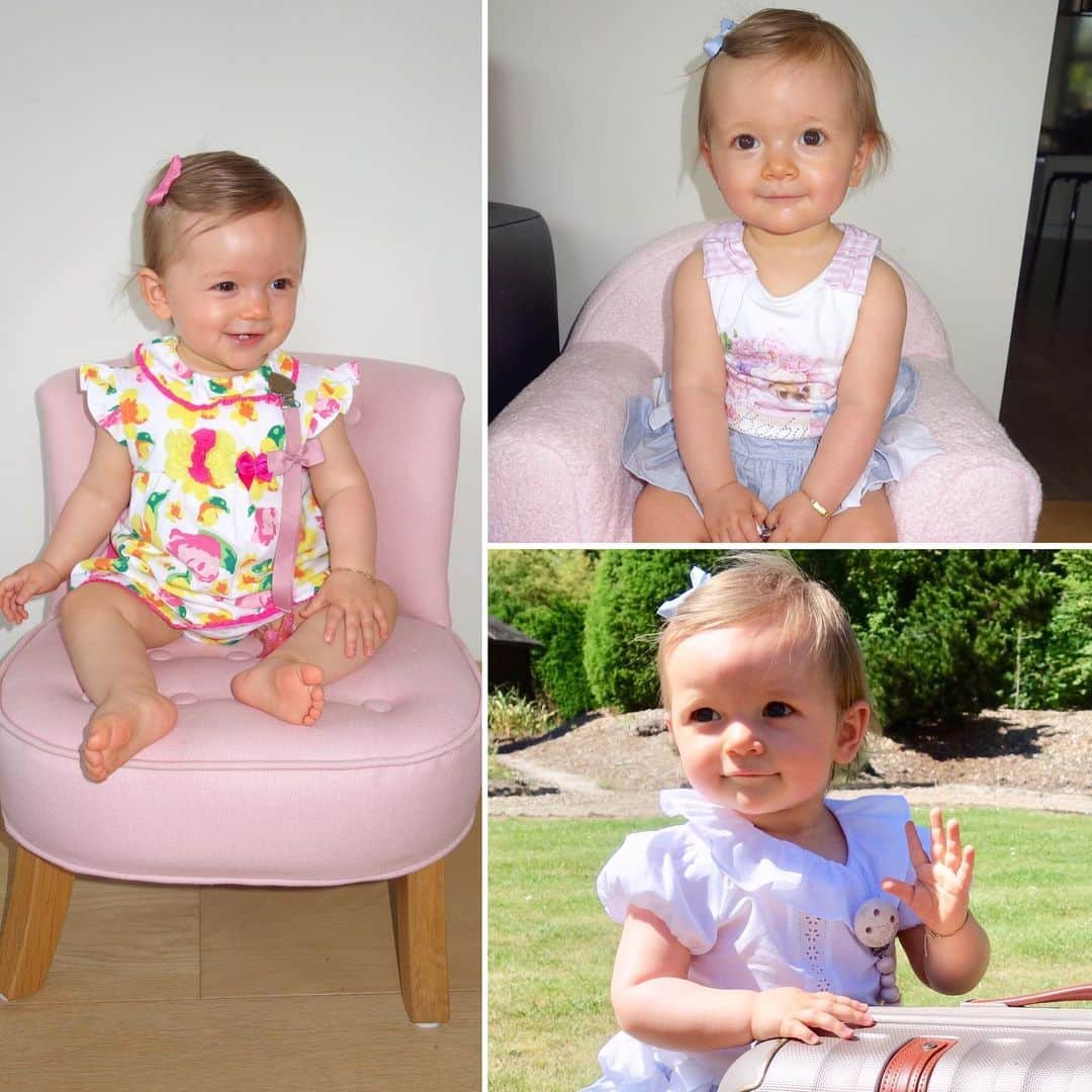 のインスタグラム：「Naëlle 1 jaar! 💞🎁🎂💞 Het beste jaar van ons leven want wat een prachtige happy meid ben jij! #1year #birthday #ourlittlesunshine #mabelle #naëlle #5thofjune #youmakeourlivescomplete #purehapiness #love #ourbabygirl #alwayshappy #alwayssmiling」