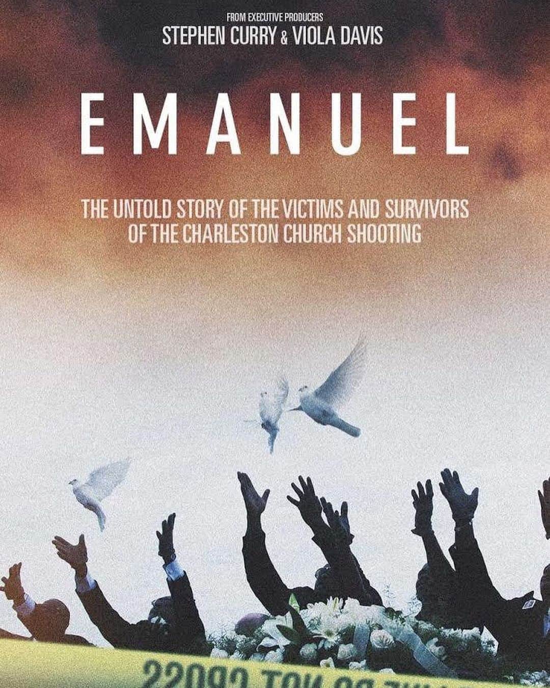 カーラ・ソウザのインスタグラム：「In his eulogy for Rev. Pinckney, President @BarackObama reminded a city and a nation that even in our worst moments, God is still in control. See #EMANUELmovie in theaters nationwide either June 17 or 19. |  On June 17, 2015, a white supremacist walked into a historic church full of love and grace murdering 9 and forever changing the lives of not just the 3 surviving victims but of the community and this country. Clementa Pinckney. Cynthia Marie Graham Hurd. Susie Jackson. Ethel Lee Lance. Depayne Middleton-Doctor. Tywanza Sanders. Daniel L Simmons. Sharonda Coleman-Singleton. Myra Thompson. We must say their names and know their stories. Thank you @violadavis and @stephencurry30 for bringing this to life with @emanuelmovie. I can’t wait to bear witness.」