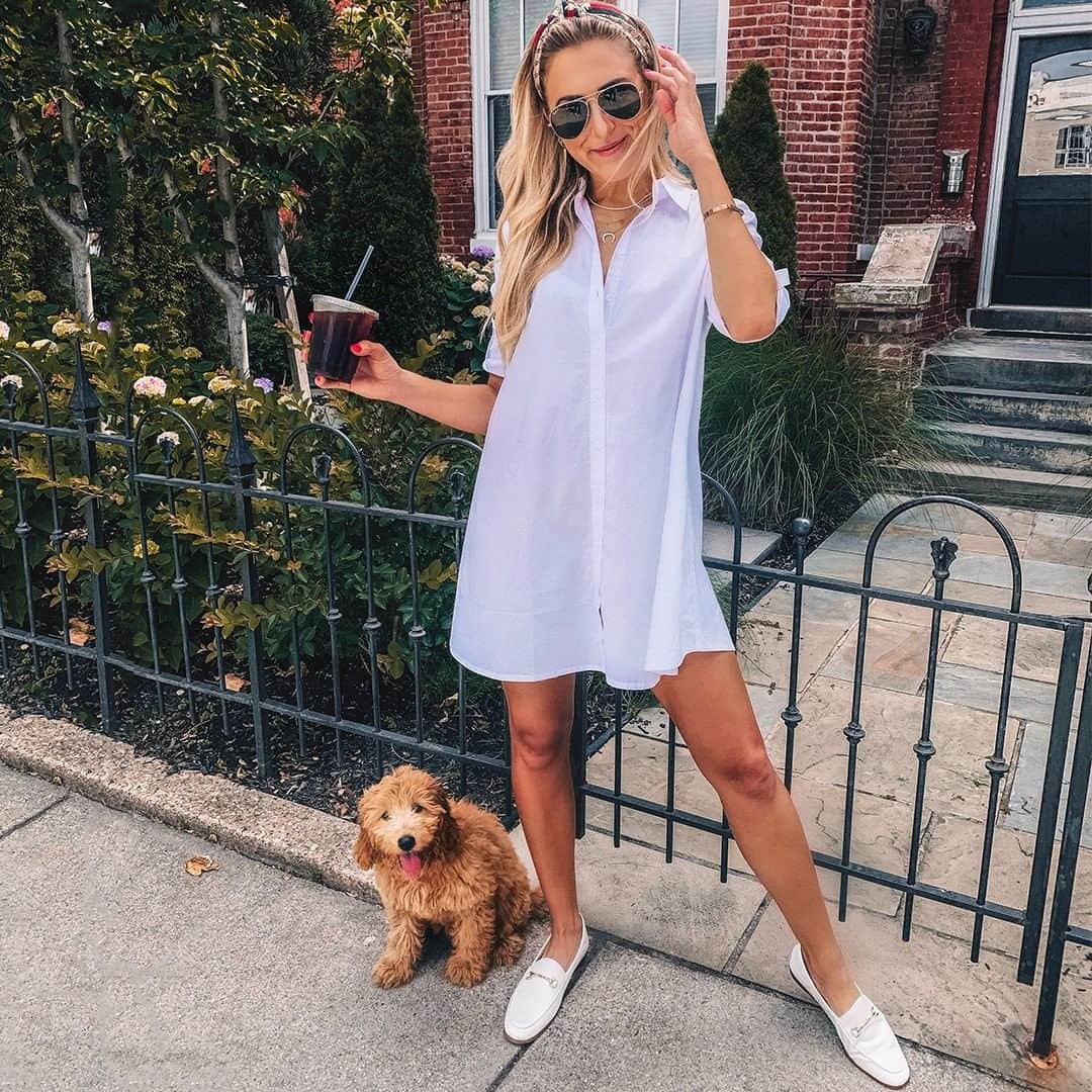 サムエデルマンのインスタグラム：「Luxe loafers @sweetteawithmadi in our Loraine」