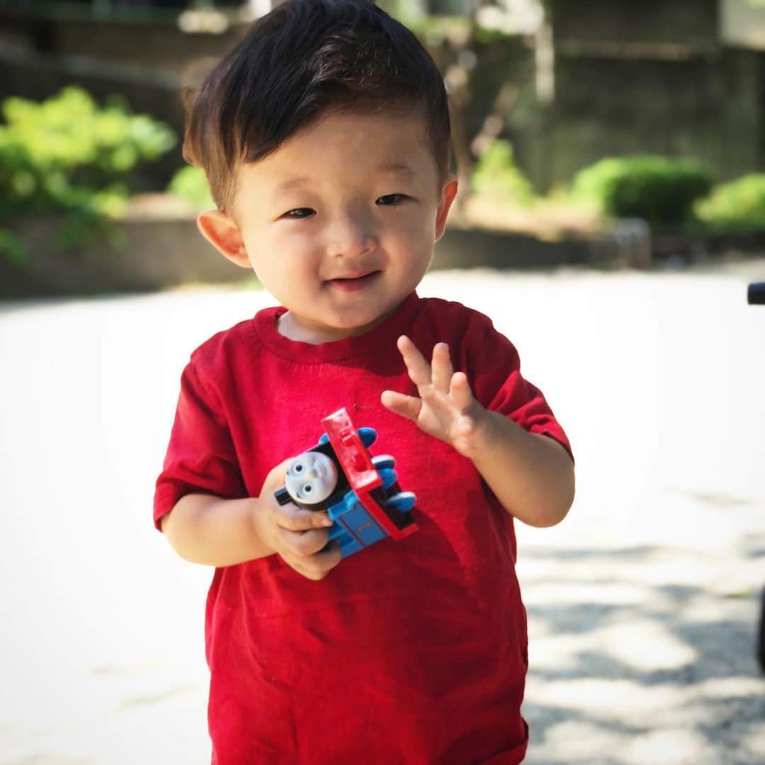 中村獅童さんのインスタグラム写真 - (中村獅童Instagram)「すくすく育ってます。 #いい天気 #陽喜」6月6日 10時33分 - shido_nakamura
