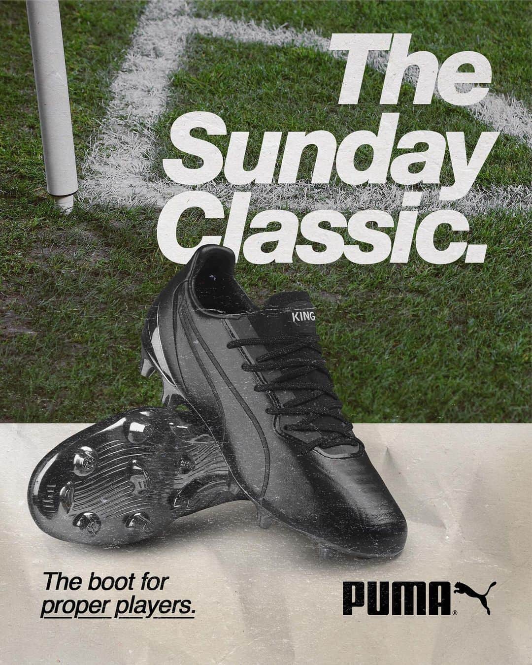PUMA Footballさんのインスタグラム写真 - (PUMA FootballInstagram)「A classic. Remastered. 👑  The KING Platinum.」6月6日 15時59分 - pumafootball