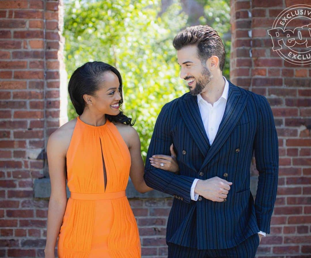 People Magazineさんのインスタグラム写真 - (People MagazineInstagram)「The Bachelorette’s Rachel Lindsay and Bryan Abasolo are one step closer to tying the knot! 💍The soon-to-be married couple shared photos from their romantic engagement shoot in N.Y.C. Tap our bio link for more breathtaking shots. 💕|📷: Clane Gessel Photography」6月6日 11時01分 - people