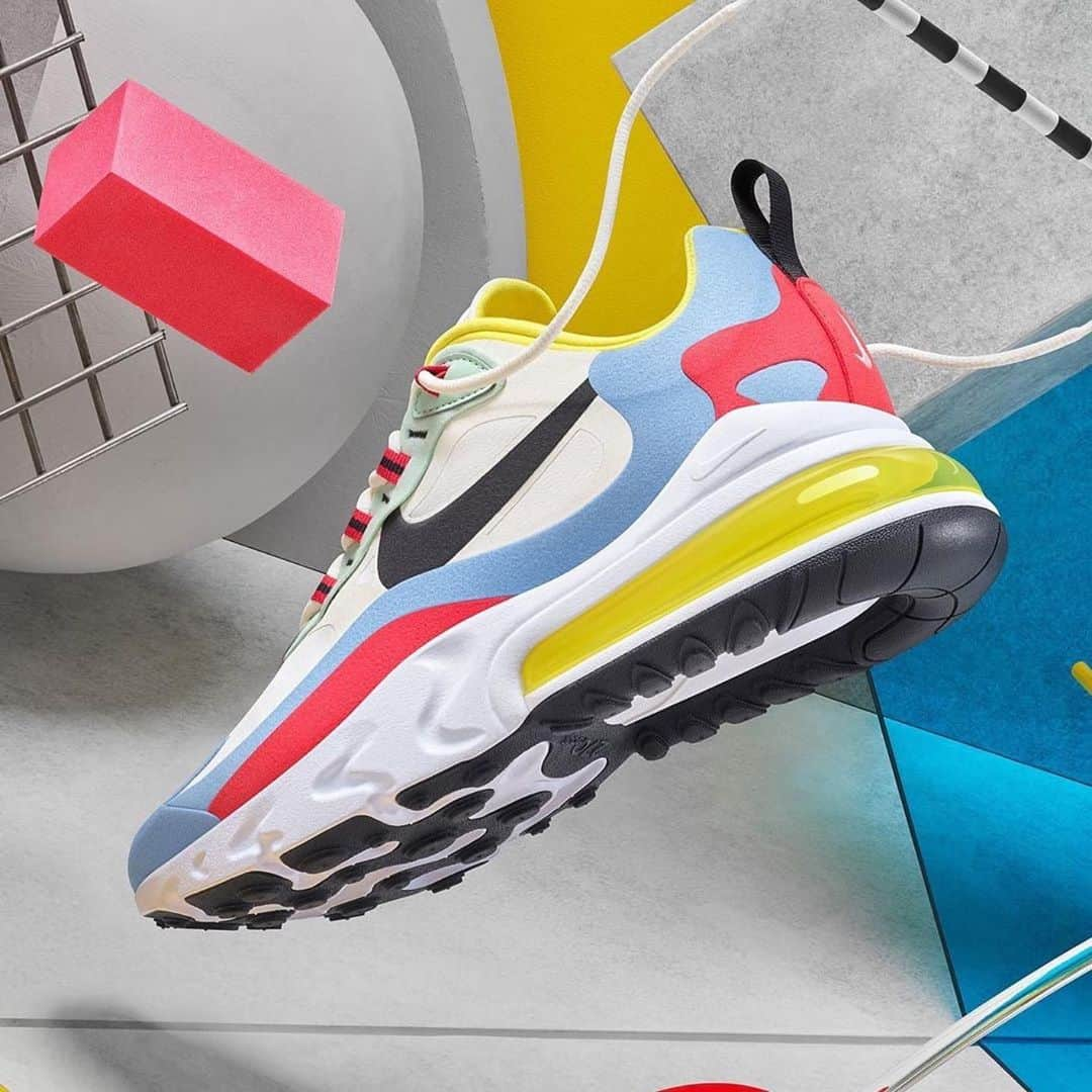 Nice Kicksさんのインスタグラム写真 - (Nice KicksInstagram)「@Nike has officially unveiled the Air Max 270 React. What are your initial thoughts on this silhouette?」6月7日 0時00分 - nicekicks