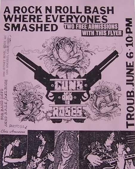 Guns N' Rosesさんのインスタグラム写真 - (Guns N' RosesInstagram)「#onthisday 1985 ⚡️ The Troubadour」6月6日 23時56分 - gunsnroses
