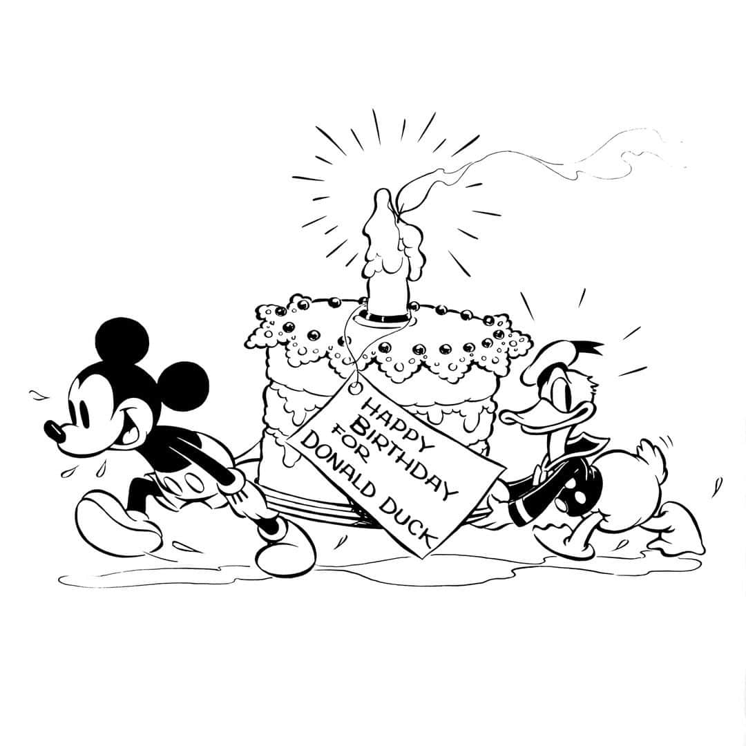 Disneyさんのインスタグラム写真 - (DisneyInstagram)「Spec-quack-ular news! Just three days until Donald Duck's birthday. Did you know Donald starred in his own series of 128 cartoons between 1936 and 1961? (📸: @waltdisneyarchives)」6月7日 1時00分 - disney