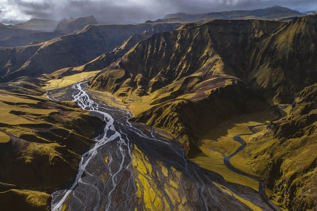 National Geographic Travelさんのインスタグラム写真 - (National Geographic TravelInstagram)「Photo by @mborowick | Located just outside of Vik, in the south of Iceland, Thakgil looks like something out of the Jurassic era. At the foothills of Mýrdalsjökull, the glacier that lives atop the volcano Katla, which is one of Icelands most explosive. According to scientists monitoring the volcanic activity in the area, Katla is very much overdue for an eruption. #volcano #iceland #katla #adventure #explore」6月6日 16時10分 - natgeotravel