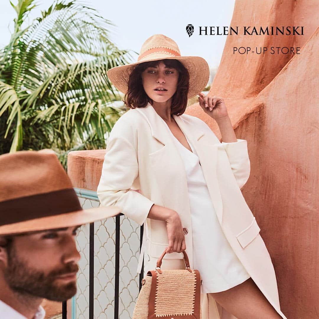 エリオポールのインスタグラム：「HELEN KAMINSKI POP-UP STORE  6.7.fri - 6.20.thu < ルミネ横浜 > . . . 定番のハット“PROVANCE（プロバンス）”をはじめ、新しいシルエットのラフィアキャスケットも、シックなカラーを中心に登場。 また、最もアイコニックなサックバッグ“CARILLO（カリッロ）”や、70年代のレトロな雰囲気のショルダーバッグなどが、豊富に揃います。 . . #HELIOPOLE #heliopole #エリオポール #yokohama #lumine #HELENKAMINSKI #hat #bag #2019ss #spring #summer #fashion #instafashion #style」