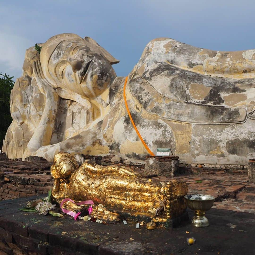 角田聖奈さんのインスタグラム写真 - (角田聖奈Instagram)「Ayutthaya🏰🙏 DAY２🇹🇭 #Ayutthaya #Thailand #アユタヤ #世界遺産 #タイ旅行 #タイ #お寺 #世界遺産巡り #世界遺産の街 #美 #歴史 #スコール待ちはインスタ更新」6月6日 17時19分 - seina1105