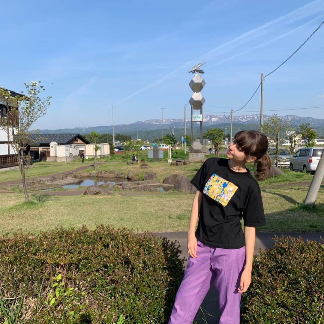 嵐莉菜さんのインスタグラム写真 - (嵐莉菜Instagram)「まぶしいぞ🙈☀️ #山が綺麗で #空気が美味しかった」6月6日 17時31分 - lina_arashi