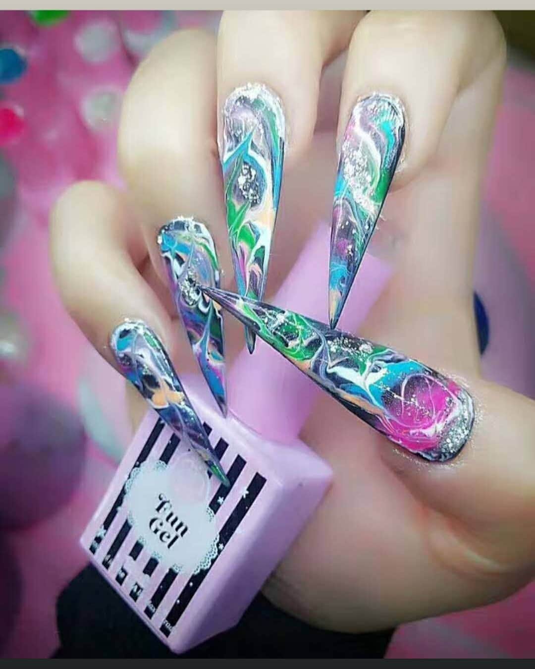 Max Estradaさんのインスタグラム写真 - (Max EstradaInstagram)「Enailcouture.com fun gel 001 is our amazing blossoming gel for fast fun and easy nail art! Since we won’t be at the Orlando beauty show and my birthday is coming up we are going to celebrate now until the whole month of June ends ! Promo code Hbdmax  Enailcouture.com  #ネイル #nailpolish #nailswag #nailaddict #nailfashion #nailartheaven #nails2inspire #nailsofinstagram #instanails #naillife #nailporn #gelnails #gelpolish #stilettonails #nailaddict #nail #💅🏻 #nailtech#nailsonfleek #nailartwow #네일아트 #nails #nailart #notd #makeup #젤네일  #glamnails #nailcolor  #nailsalon #nailsdid #nailsoftheday Enailcouture.com happy gel is like acrylic and gel had a baby ! Perfect no mess application, candy smell and no airborne dust ! Enailcouture.com」6月6日 17時43分 - kingofnail