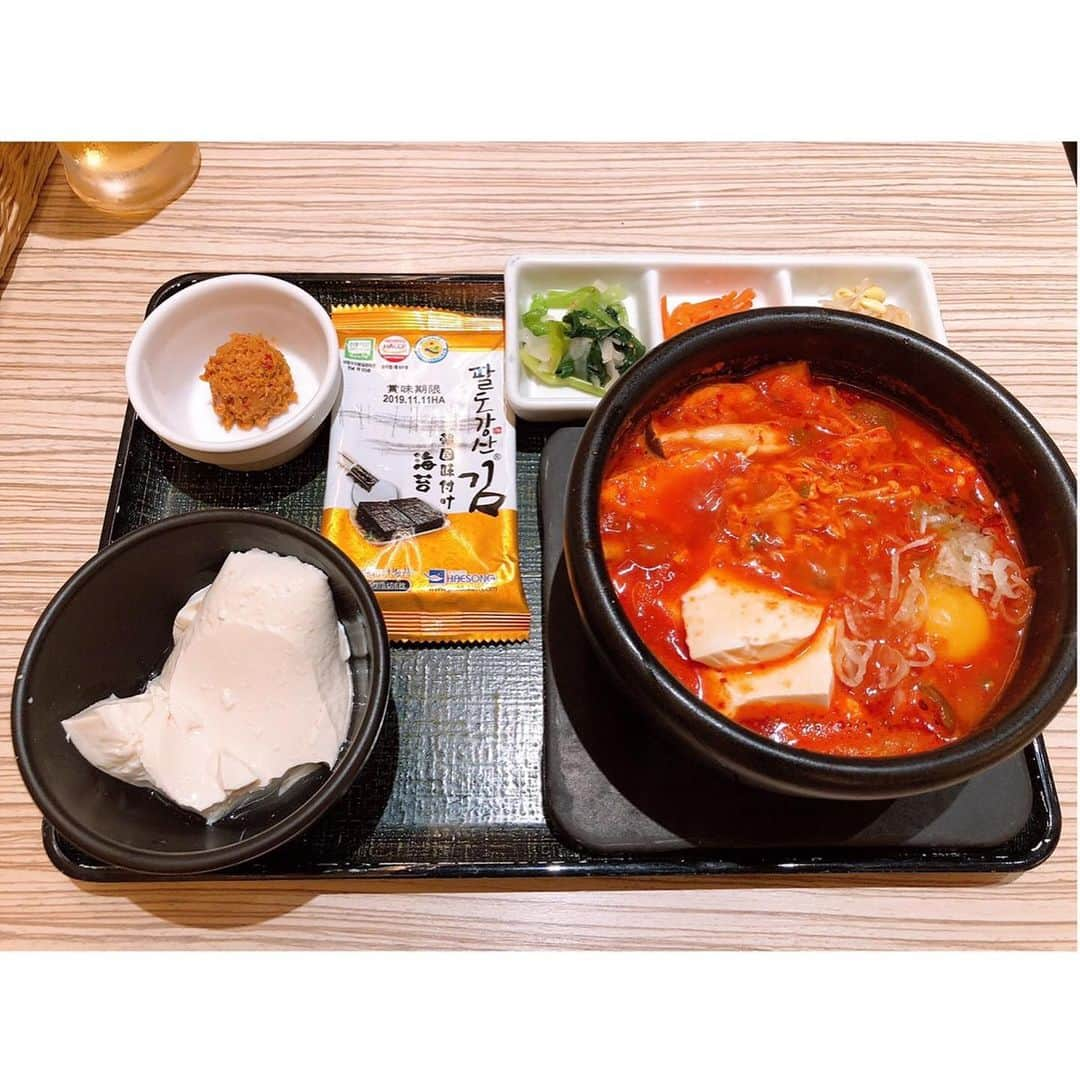 激辛アミーゴさんのインスタグラム写真 - (激辛アミーゴInstagram)「東京純豆腐に行ってきました🌶 女性1人でも入りやすい韓国創作料理屋さん‼️ 野菜スンドゥブで、ご飯は豆腐に変更、1番最高の6辛で追加でキムチを‼️ スンドゥブは甘さもしっかりあるので、辛くても食べやすいと思う‼️ まだまだ辛くても美味しいんだけどなっ❤️笑 ・ #東京純豆腐  #激辛 #韓国料理 #激辛アミーゴ」6月6日 17時36分 - gekikaraamigo