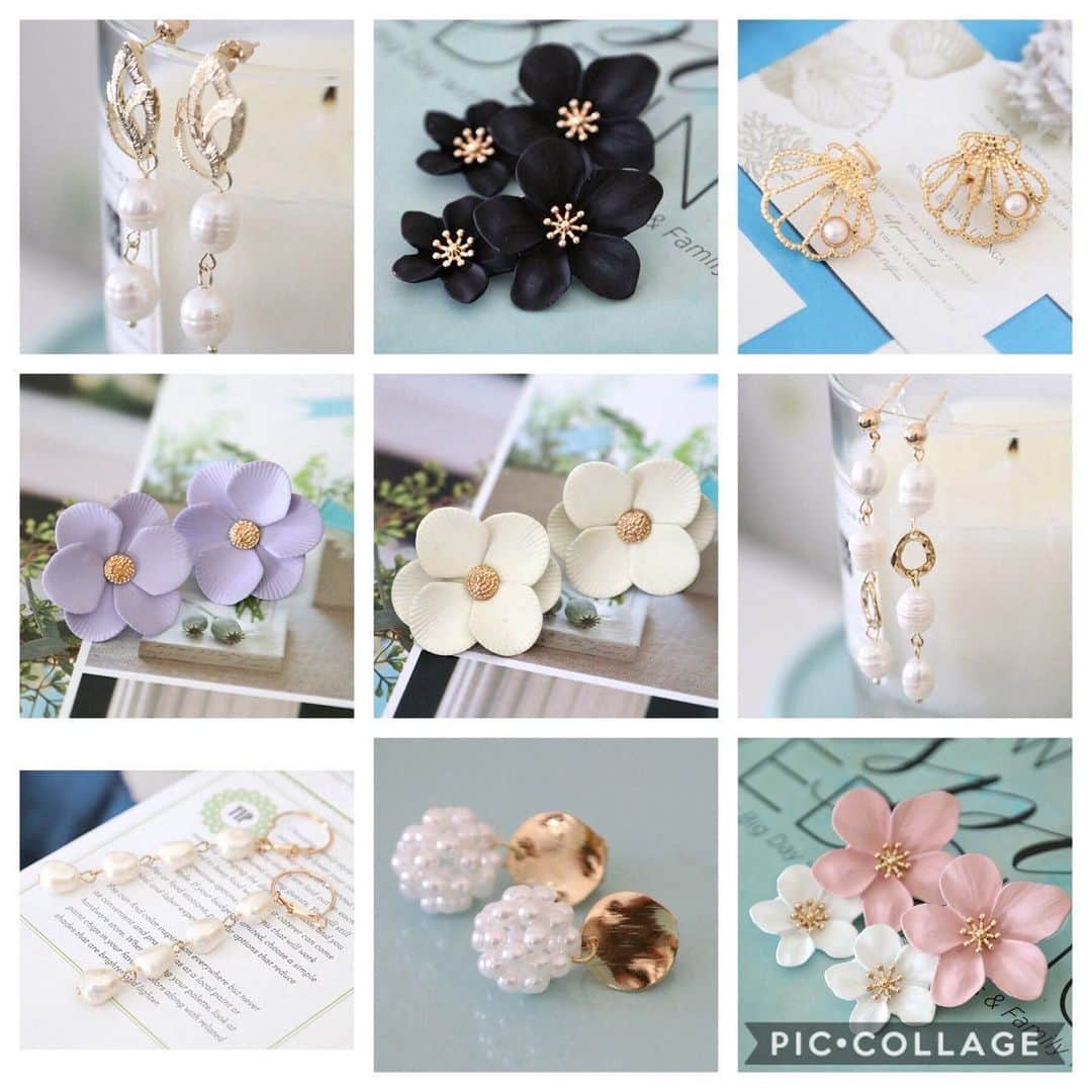 のインスタグラム：「可愛い新商品早速ご注文ありがとうございます♡♡♡ アクセサリー系は大変人気ですので是非お早めにチェックして下さいね♡♡♡ @perlebyspara  @spara_style」