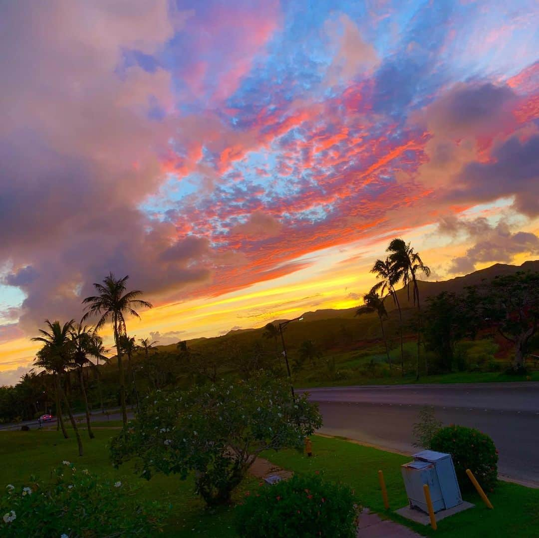 中尾駿一さんのインスタグラム写真 - (中尾駿一Instagram)「夕暮れ時の練習は気持ちいい🏊‍♂️ #GUAM #グアム #水泳 #競泳 #山陽新聞社 #SWANS」6月6日 18時18分 - 1poypoy