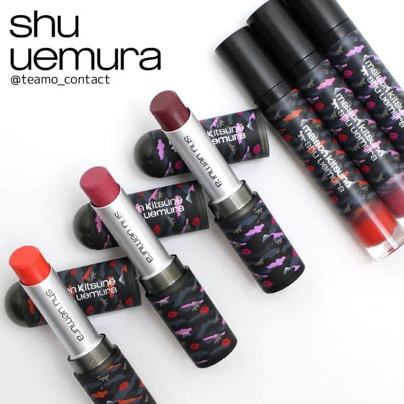 カラコンTeAmoさんのインスタグラム写真 - (カラコンTeAmoInstagram)「﻿ プレゼント第三弾♪﻿ shu uemura×Maison Kitsunéの﻿ コラボリップ💄💋✨﻿ ﻿ キツネ&リップが隠れた﻿ 大人可愛い限定カモ柄パッケージ🦊💓﻿ ﻿ ルージュ アンリミテッド マット﻿ 🌹M OR 551﻿ 🌹M OR 383﻿ 🌹M OR 551﻿ ﻿ マット シュプリア﻿ 🌹M OR 570﻿ 🌹M WN 268﻿ 🌹M PK 02﻿ ﻿ リップの色によって﻿ パッケージの色も違うんです😋﻿ ﻿ マットタイプなので落ちにくく﻿ お化粧直しの手間いらず🤙﻿ ﻿ こちらを1色につき1名、﻿ 計6名様にプレゼントします😘❤﻿ ﻿ 応募方法は簡単なので﻿ ↓をよく読んでね💐﻿ ﻿ ーーーーーーーーーーー﻿﻿﻿ ﻿﻿﻿ 日頃の感謝の気持ちを込めて﻿﻿﻿ 限定コスメ20万円相当をご用意しました❤️﻿﻿﻿﻿ 約30名様にプレゼント🎶﻿﻿﻿﻿ ﻿﻿﻿﻿ 応募方法は簡単！﻿﻿﻿﻿ ﻿﻿﻿﻿ ①Instaで @teamo_contact をフォロー！﻿﻿﻿﻿ ﻿﻿﻿﻿ ②TeAmoのアプリをDL📱﻿﻿﻿﻿ App store/Google play▶ティアモで検索🔎﻿﻿﻿﻿ もしくは4枚目のQRコードでDL！﻿﻿﻿﻿ ﻿﻿﻿﻿ (アプリをDLしないと﻿﻿﻿﻿ 当選発表がご覧いただけませんので﻿﻿﻿﻿ ご注意ください。)﻿﻿﻿﻿ ﻿﻿﻿﻿ ①②を満たせば﻿﻿﻿﻿ たったこれだけで参加完了🙆﻿﻿﻿﻿ ﻿﻿﻿﻿ ※既にInstaフォロー済み、﻿﻿﻿﻿ アプリDL済みの方も対象。﻿﻿﻿﻿ Instagramアカウントが﻿﻿﻿﻿ 非公開の方は対象外となります。﻿﻿﻿﻿ ﻿﻿﻿﻿ ーーーーーーーーーーー﻿﻿﻿﻿﻿ ﻿﻿﻿﻿ ここでお得な情報㊙﻿﻿﻿﻿ ﻿﻿﻿﻿ スタートとこの投稿にイイネで﻿﻿ 当選確率アップ？！﻿﻿﻿﻿ ﻿﻿﻿﻿ エントリー期間▶6月28日まで﻿﻿﻿﻿ 当選発表▶7月5日﻿﻿﻿﻿ ﻿﻿﻿﻿ プレゼントは﻿﻿﻿﻿ 随時発表していくので﻿﻿﻿﻿ 投稿をお見逃しなく😘👄﻿﻿﻿﻿ @teamo_contact﻿﻿﻿ ﻿ ﻿ #プレゼント #プレゼント企画﻿﻿﻿﻿ #コンタクト #コスメ #夏コスメ﻿﻿ #シュウウエムラ﻿ #メイク大好き #メイク好き ﻿﻿﻿﻿ #カラコン #カラコンレポ ﻿﻿﻿﻿ #カラーコンタクト﻿﻿﻿﻿ #カラーコンタクトレンズ ﻿﻿﻿﻿ #新作コスメ #デパコス﻿﻿﻿﻿ #限定コスメ #コスメマニア﻿﻿﻿﻿ #限定コフレ﻿﻿﻿﻿ #コスメ好きな人と繋がりたい﻿﻿﻿﻿ #夏メイク #shuuemuralipstick﻿ #shuuemura #コラボコスメ﻿﻿﻿ #リップメイク #マットリップ﻿ #maisonkitsune #ティアコン」6月6日 18時13分 - teamo_contact