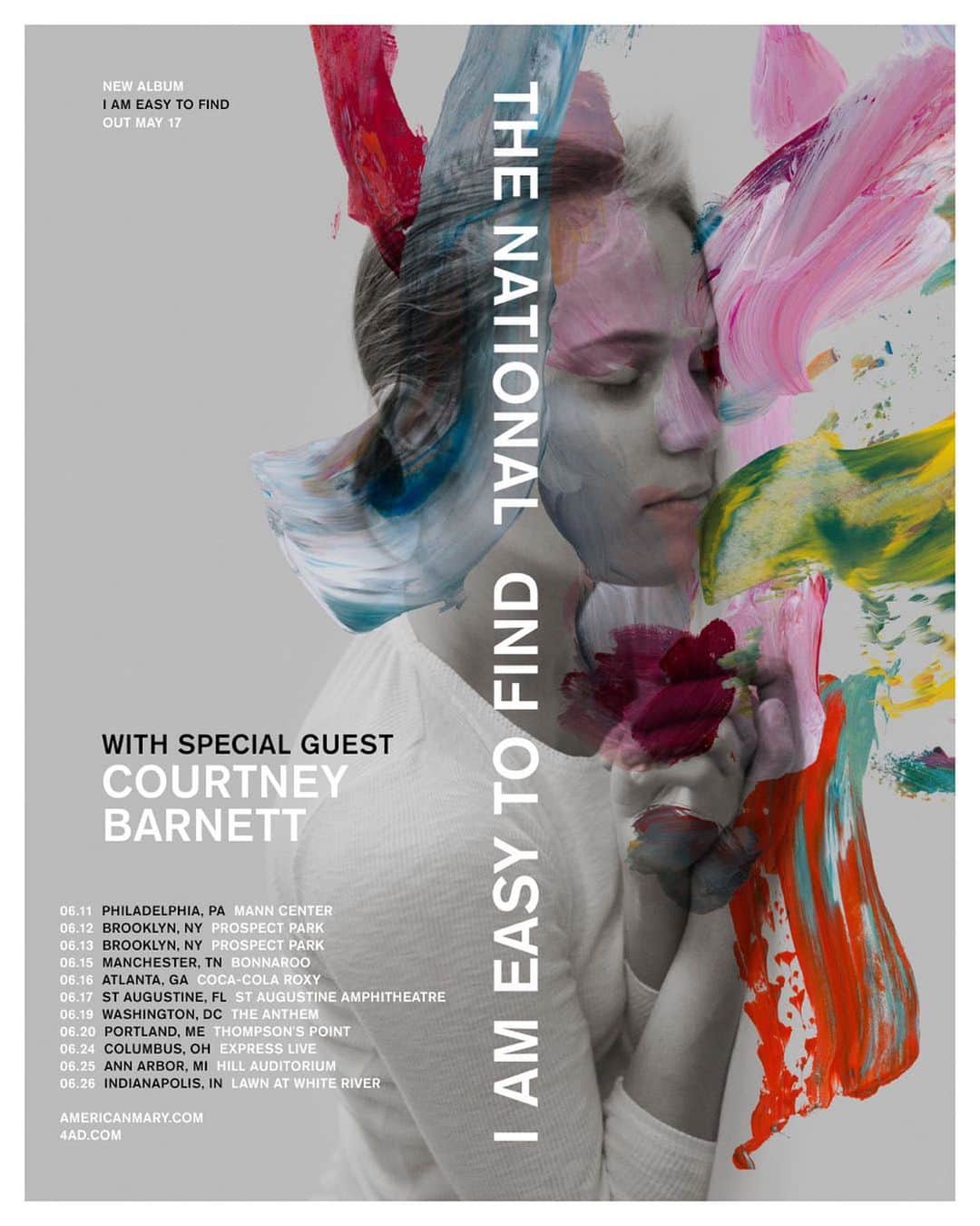 コートニー・バーネットのインスタグラム：「On the road with @thenational next week!!! $1 from every ticket goes to @plannedparenthood in the US and @actioncanadashr in CAN also we’ll have a donation box at the merch desk ❤️❤️❤️」
