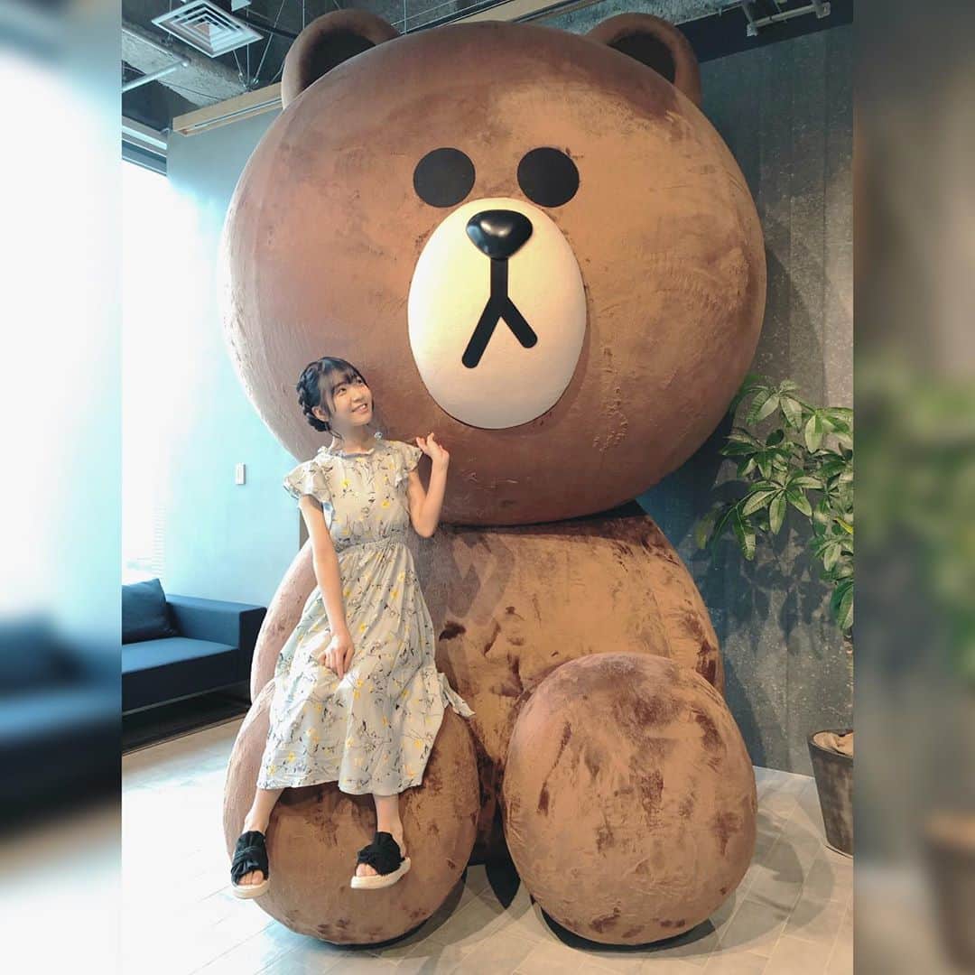 天羽希純のインスタグラム：「LINE本社にお邪魔しました✨ 色々なお話しきけて、より一層頑張ろうと思いました🥰  #LINE #LINELIVE #私服 #アイドル #japanesegirl #撮影会 #撮影会モデル」