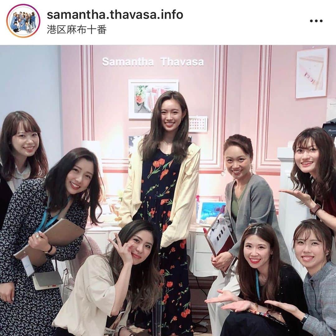 山口乃々華さんのインスタグラム写真 - (山口乃々華Instagram)「Samantha Thavasaの展示会へ行ってきました🥰 いつもお世話になっている皆さんに会えたり、かわいいバッグなどなどが出来上がるまでのお話を聞けたり✨ たのしい時間でした☺️ #samanthathavasa  #andchouette」6月6日 20時44分 - yamaguchi_nonoka_official