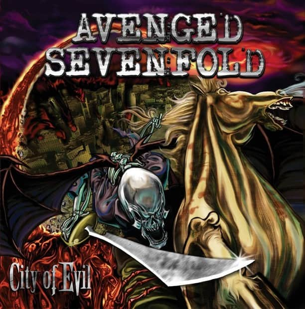 Alternative Pressさんのインスタグラム写真 - (Alternative PressInstagram)「We can’t believe that the @avengedsevenfold’s classic, ‘City Of Evil’ came out 14 years ago today. Stepping out of a comfort zone to change a band’s sound is always an interesting transition, but Avenged Sevenfold hit their stride in their third album. Leaving the hardcore vocals behind, the band focused on creating a product and sound all their own, while highlighting the expertise instrumentals and vocals on each track — what is your favorite track from ‘City Of Evil?’ 🤘🏻 . . . #avengedsevenfold #cityofevil #14years #albumsnniversary #alternative #alternativepress #iamap #ap #altpress」6月6日 21時00分 - altpress