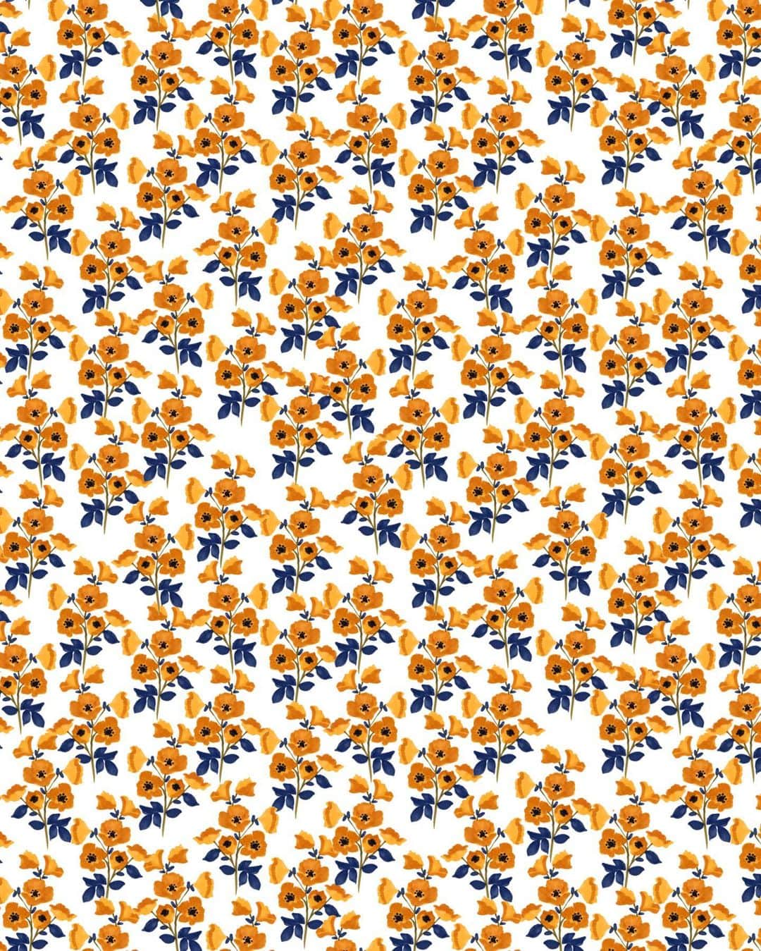 関根正悟さんのインスタグラム写真 - (関根正悟Instagram)「“ORANGE” ・ #shogosekine #flowerprint #textiledesign」6月6日 21時20分 - shogosekine0319