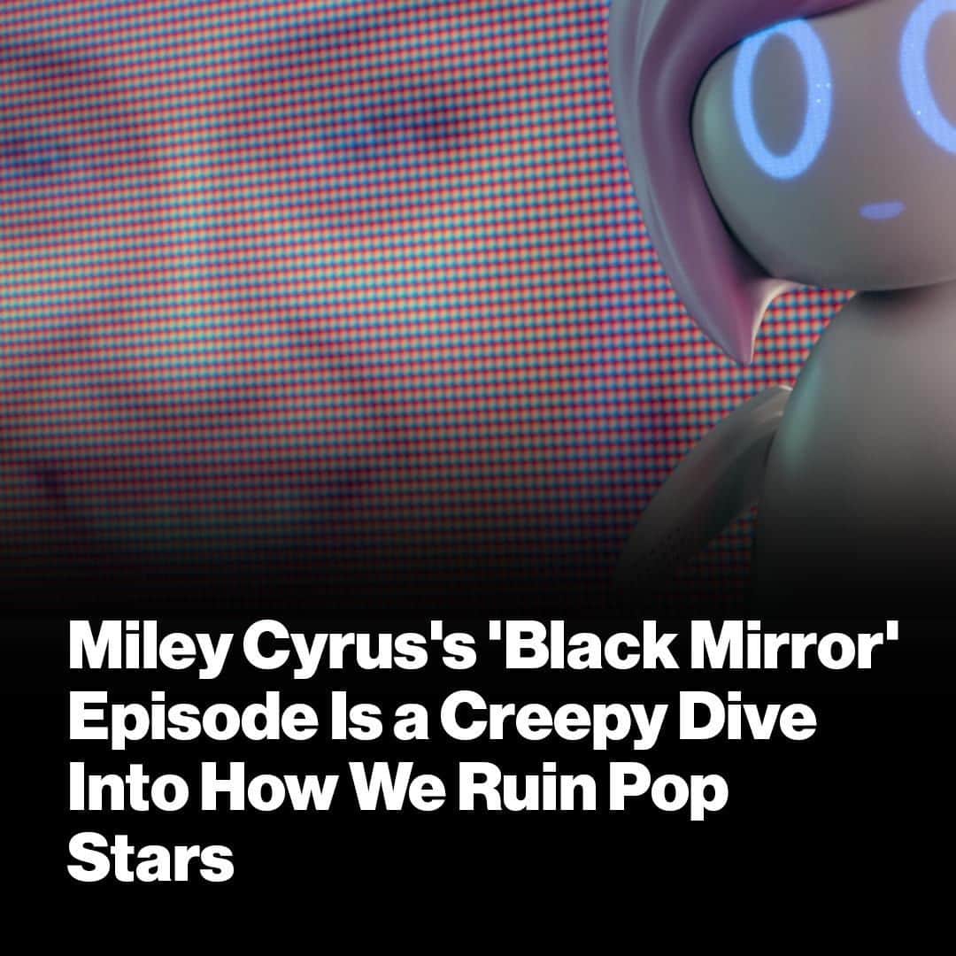 VICEさんのインスタグラム写真 - (VICEInstagram)「The episode starts off very 'Hannah Montana' before veering into a dystopian nightmare, as usual. 🙃 Read more about Cyrus's 'Black Mirror' episode at the link in bio. 📸: Netflix」6月6日 22時45分 - vice