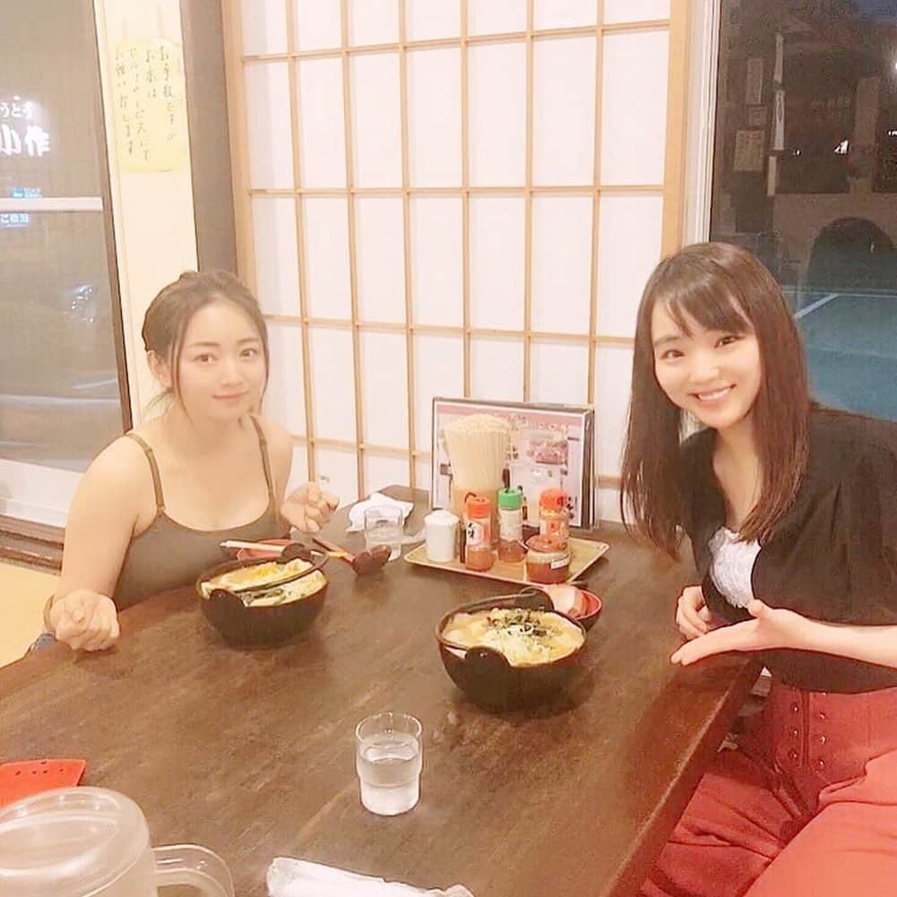 円谷優希さんのインスタグラム写真 - (円谷優希Instagram)「大好きなほうとう❤ 好きなお店が合致して、迷わず小作❤  #今日のごはん #ほうとう小作」6月6日 23時01分 - yukitsumuraya