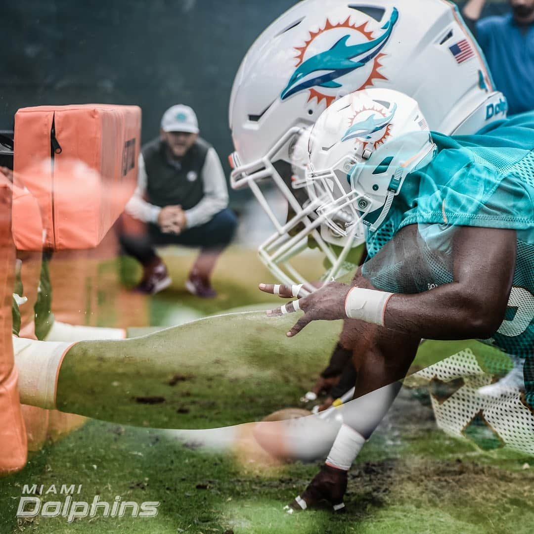 マイアミ・ドルフィンズさんのインスタグラム写真 - (マイアミ・ドルフィンズInstagram)「Seeing double. #FinsUp」6月6日 23時39分 - miamidolphins