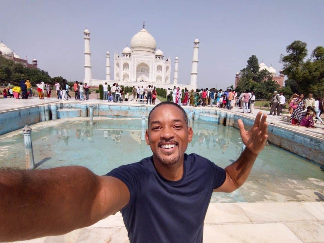 ウィル・スミスさんのインスタグラム写真 - (ウィル・スミスInstagram)「That #Pixel3 got me lookin RIGHT at the Taj!」6月7日 9時56分 - willsmith