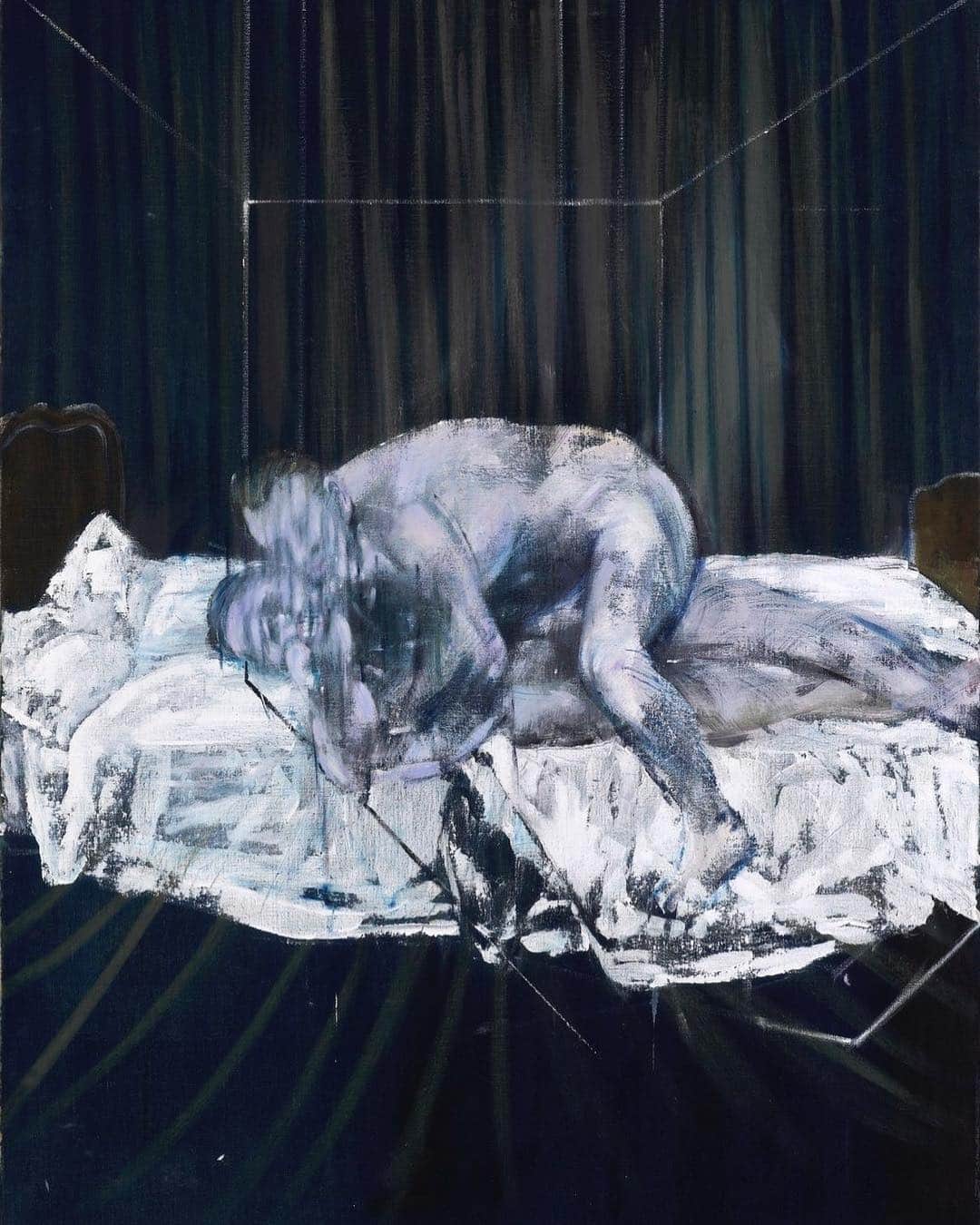 Flaunt Magazineさんのインスタグラム写真 - (Flaunt MagazineInstagram)「@gagosian London opens Francis Bacon’s ‘Couplings’ today, which you can read about at flaunt.com  Here: Francis Bacon. Two Figures, 1953. Oil on canvas. 152.5 x 116.5 cm. © The Estate of Francis Bacon.」6月7日 10時09分 - flauntmagazine