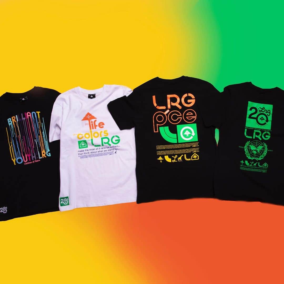 エルアールジーさんのインスタグラム写真 - (エルアールジーInstagram)「LRG A Resolutionary Company. 20th Anniversary Collection Available Now at L-R-G.com #lrgclothing #LRG20YRS #lrg」6月7日 2時39分 - lrgclothing