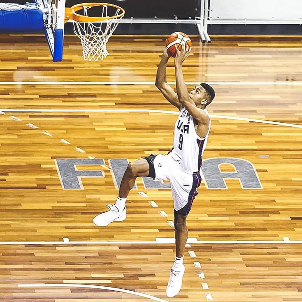 USA Basketballさんのインスタグラム写真 - (USA BasketballInstagram)「↔️ The USA Men’s U16 National Team ROLLED through teams in the #FIBAU16Americas preliminary round in Brazil 👍」6月7日 3時37分 - usabasketball