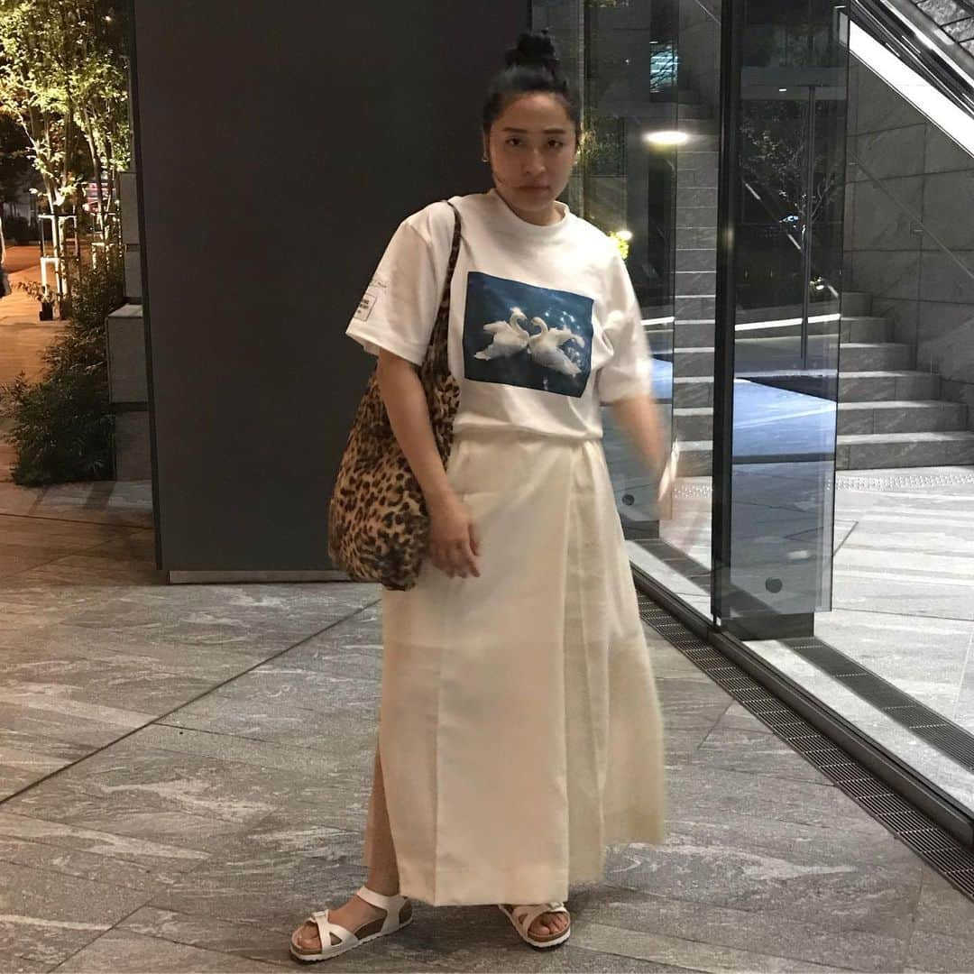 丸山礼さんのインスタグラム写真 - (丸山礼Instagram)「#丸山礼の私服 T @openingceremony.jp #jirokonamiforoc  P @tarohoriuchi  S @birkenstock」6月7日 4時21分 - rei_maruyama