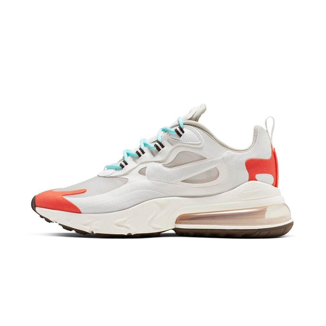 HYPEBEASTさんのインスタグラム写真 - (HYPEBEASTInstagram)「@hypebeastkicks: @nike introduces the Air Max 270 React. The various colorways are inspired by the colors and geometry of Bauhaus as well as San Francisco psychedelia. Available July 3.  Photo: @nike」6月7日 4時38分 - hypebeast