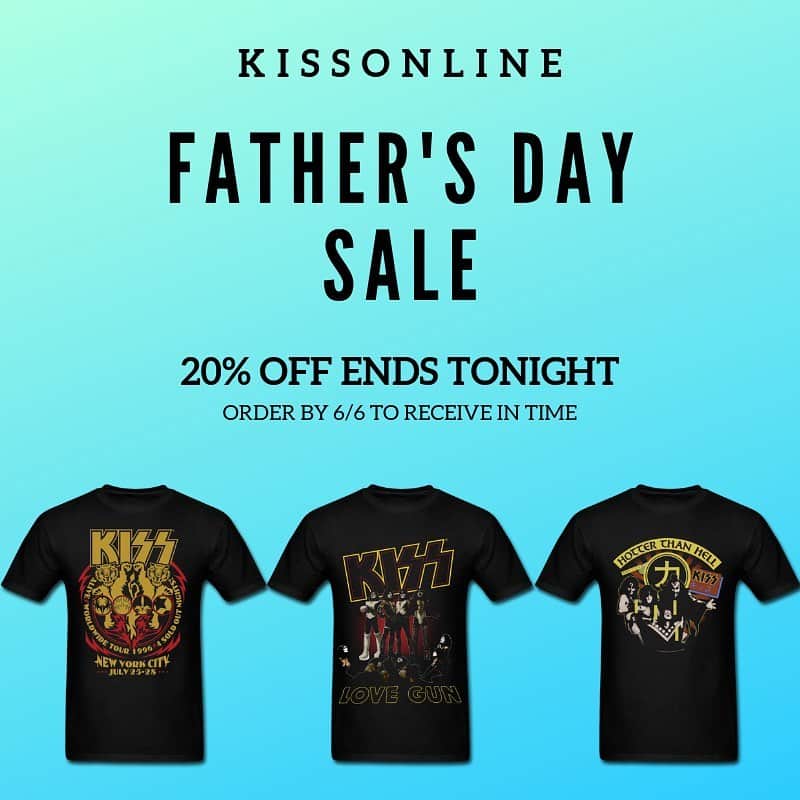 KISSさんのインスタグラム写真 - (KISSInstagram)「Get the gift dad really wants 🤟 sale ends tonight: link in bio #KISS #FathersDay」6月7日 4時41分 - kissonline