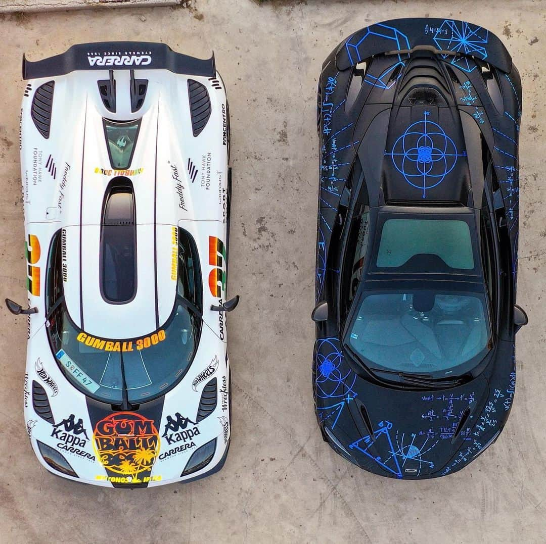 CarsWithoutLimitsさんのインスタグラム写真 - (CarsWithoutLimitsInstagram)「@jcartu is ready for the #Gumball3000.  Which wrap do you like better ?? #carswithoutlimits」6月7日 4時56分 - carswithoutlimits