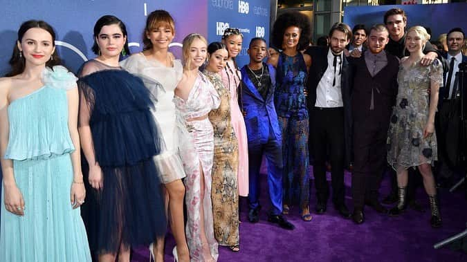 ゼンデイヤさんのインスタグラム写真 - (ゼンデイヤInstagram)「To everyone in this photo, I’m honored and proud to be standing next to you. Love you kids💙 @euphoria」6月7日 5時07分 - zendaya