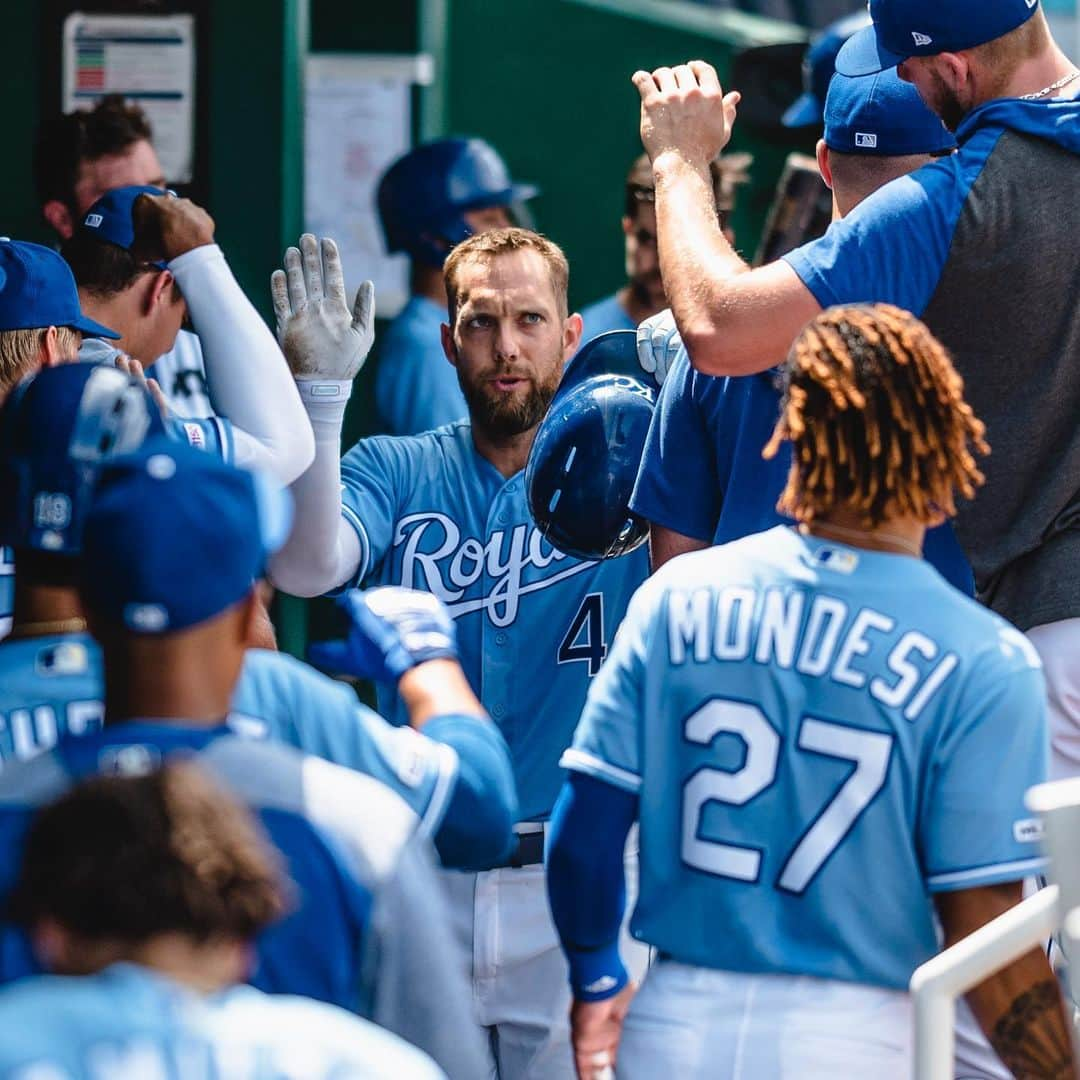 カンザスシティ・ロイヤルズさんのインスタグラム写真 - (カンザスシティ・ロイヤルズInstagram)「No. 1️⃣0️⃣ for Gordo. #AlwaysRoyal」6月7日 5時29分 - kcroyals