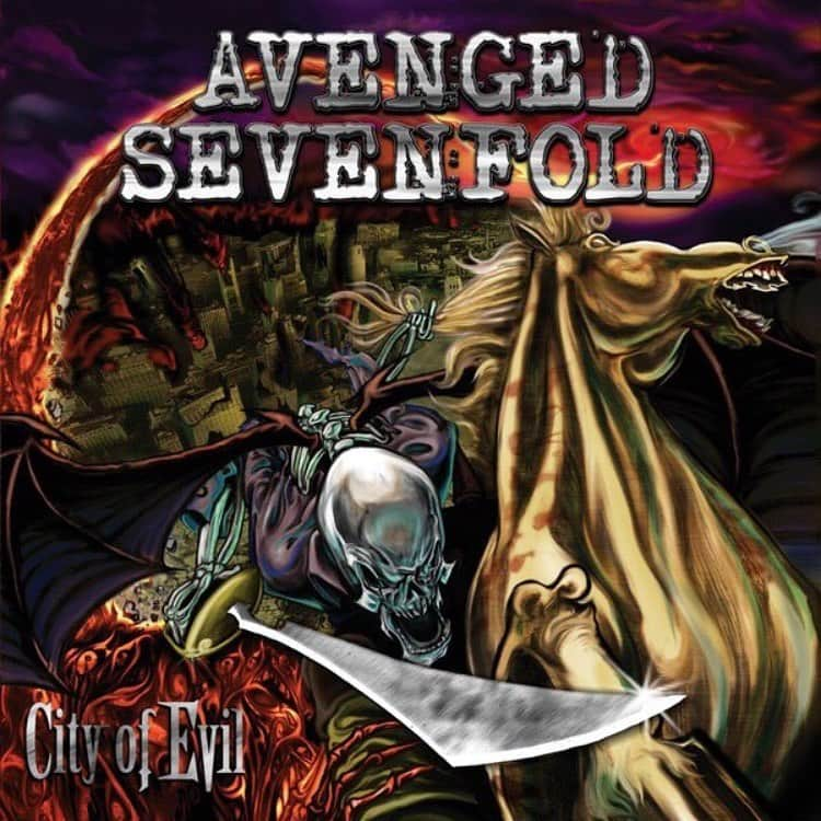 Kerrang!さんのインスタグラム写真 - (Kerrang!Instagram)「14 years ago today, Avenged Sevenfold released City Of Evil. What is your favourite song? 🦇 . . . #avengedsevenfold #a7x #cityofevil #deathbat #deathbatfamily」6月7日 6時38分 - kerrangmagazine_