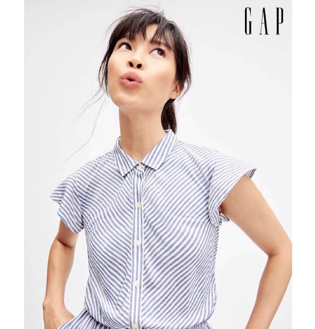 Anna Lylesのインスタグラム：「Soft + wispy 🌬@gap #annalylesgots」