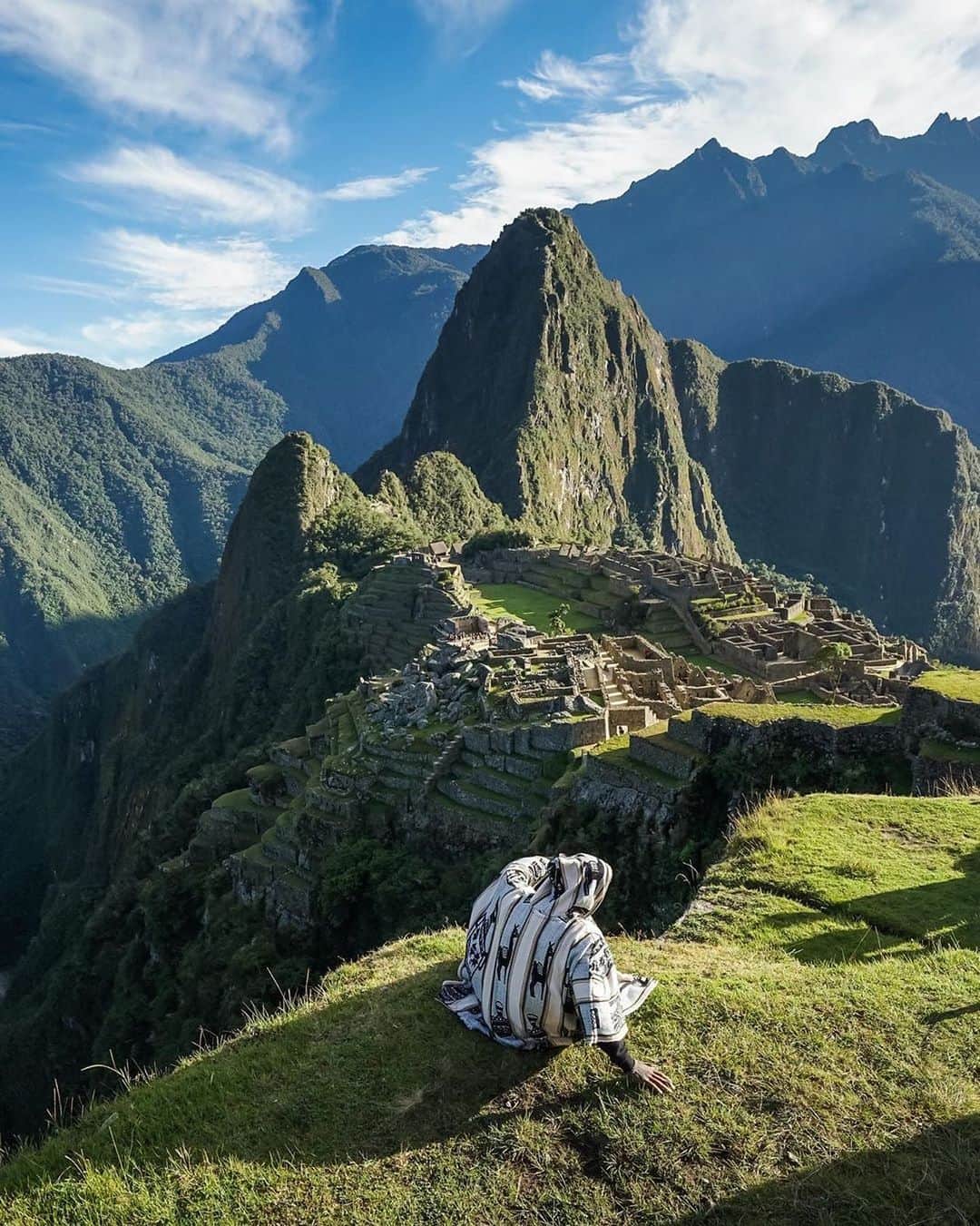 instagoodさんのインスタグラム写真 - (instagoodInstagram)「@willdavis 2,430 meters High and a feeling I can’t explain. There are certain things you’re not aloud to do here at Machu Picchu, this might be considered one of them. But Pushing that line (or jumping over that rope) gets you some stunning pictures sometimes. Only advise Be Calm & Don’t Look Down! . Who’s been? . Who’s willing to go? .」6月7日 8時30分 - instagood