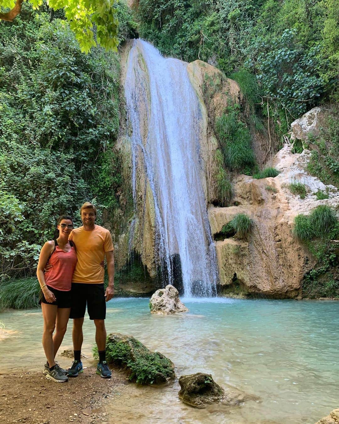 ティム・クルルのインスタグラム：「Payback time was sweet my missus said we would go for a little “romantic” bike ride.. 25km and 3km hike later we found this little gem... #holiday」