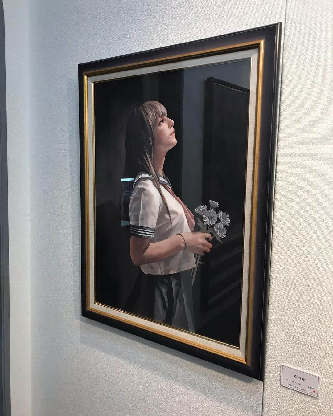 畑中葉子さんのインスタグラム写真 - (畑中葉子Instagram)「今井喬裕 画集出版記念展 泰明画廊 銀座 ・ ・ 私は今井さんの絵が好きだ ・ ・ #今井喬裕 #泰明画廊」6月7日 19時47分 - hatanaka_yoko