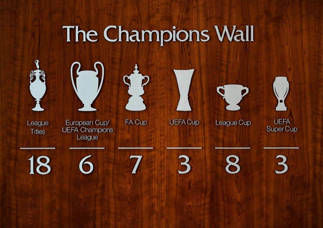 リヴァプールFCさんのインスタグラム写真 - (リヴァプールFCInstagram)「The Champions Wall has been updated 🤩🏆 #LFC #Liverpool #LiverpoolFC #Champions #ChampionsLeague」6月7日 19時48分 - liverpoolfc