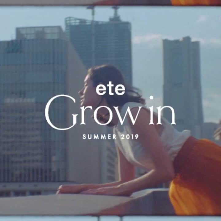 のインスタグラム：「Summer Collection 2019 "Grow in"﻿ ﻿ #ete #エテ #Summer2019 #Growin」