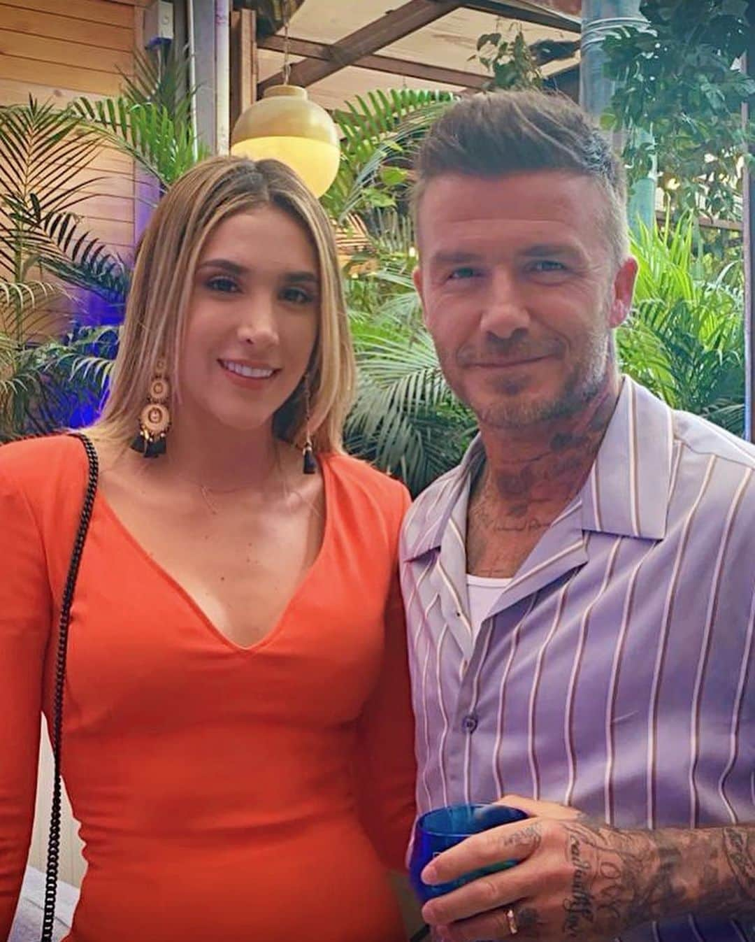 ダニエラオスピナさんのインスタグラム写真 - (ダニエラオスピナInstagram)「Unas copas @haigclub_col con @davidbeckham 🥂」6月7日 12時00分 - daniela_ospina5