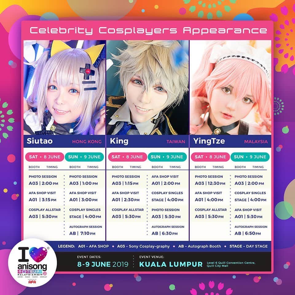 YingTzeさんのインスタグラム写真 - (YingTzeInstagram)「Hello KL Friends ! 🐱❤️✨ This weekend I’ll be at KL Anime Matsuri as part of their Guest Cosplayer Line Up . ( swipe left for Schedule & Merchandise List ) _ Here’s my Cosplay Plan for both days : Day 1 : Miku Nakano Day 2 : Saber Alter  _ There will be one photo session per day , ( kindly refer to the schedule for time ) and autograph is on Sunday only. You can also drop by at AFA Shop during my AFA Shop sessions if you want to meet me. ❤️ _ There won’t be livestream on Saturday & Sunday because I’ll be at event till pretty late. Live will be back on Monday Night at 8pm. ❤️ Hope to see you all soon ! _ #blessed #klanimematsuri #cosplaygirls #cosplaymalaysia #cosplayevent」6月7日 12時38分 - yingtze
