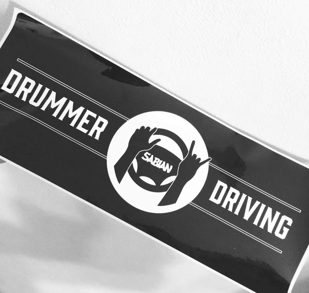 Marinaさんのインスタグラム写真 - (MarinaInstagram)「Drummer driving. . 機材車に貼ろうかな、なんて。 . Sabianやる事が可愛い。 . #Aldious #AldiousMarina #アルディアス #femalemusician #femaledrummer #drummer #drums #dwdrums #drumslife #drummergirl #girlband #japanmusic #sabiancymbals #sabian #drumstagram #drumkit #drumset #ドラム #ドラマー」6月7日 13時24分 - aldiousmarina