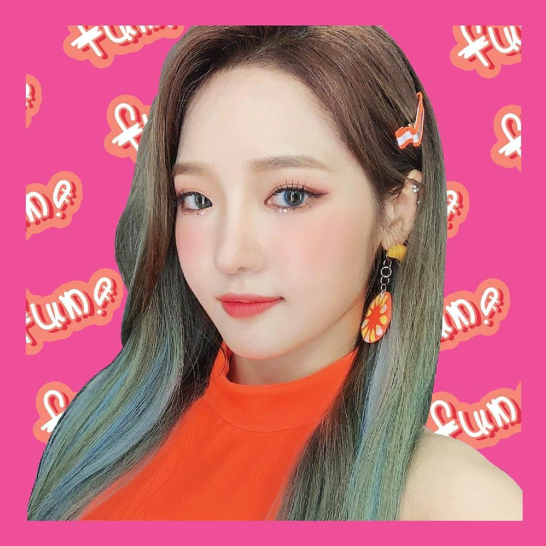 Mnetさんのインスタグラム写真 - (MnetInstagram)「⠀⠀⠀ We just wanna have some fun🧡 ⠀⠀⠀ #fromis_9 #프로미스나인 #FUN!」6月7日 15時02分 - officialfromis_9