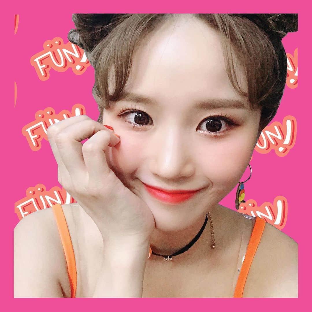 Mnetさんのインスタグラム写真 - (MnetInstagram)「⠀⠀⠀ We just wanna have some fun🧡 ⠀⠀⠀ #fromis_9 #프로미스나인 #FUN!」6月7日 15時04分 - officialfromis_9
