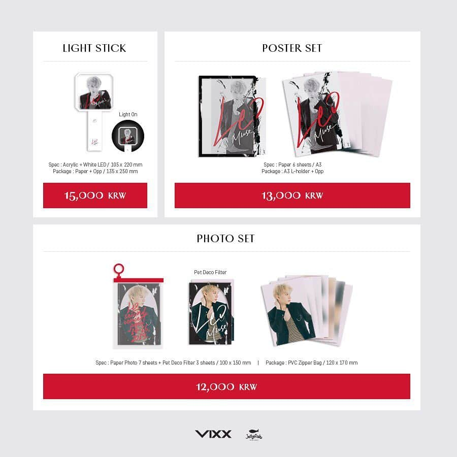 VIXXさんのインスタグラム写真 - (VIXXInstagram)「. LEO 2nd CONCERT [MUSE] Official Goods Release . NOTICE▶️ http://cafe.daum.net/RealVIXX/86Ek/1249 SALES SITE▶️ PLAYJELLY.COM . #빅스 #VIXX #레오 #LEO #정택운 #LEO_2nd_CONCERT #MUSE #플레이젤리 #PLAYJELLY #빅스굿즈 #레오굿즈 #뮤즈굿즈」6月7日 16時01分 - vixx_stargram