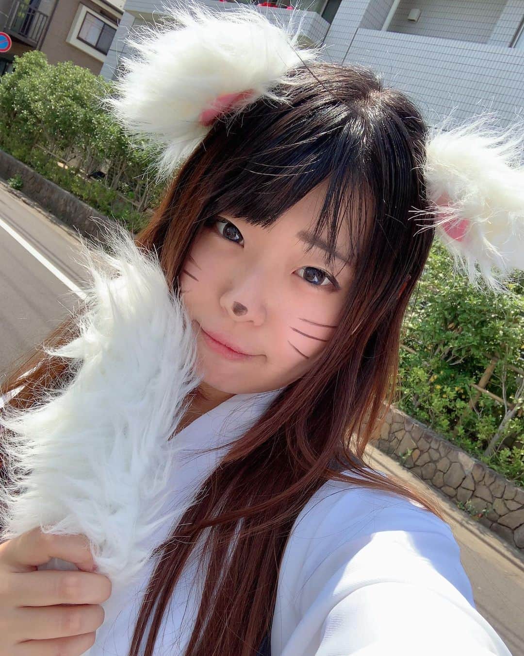 さとう愛理のインスタグラム：「猫神様！  #撮影 #芸能 #YouTube #お仕事依頼受付中」
